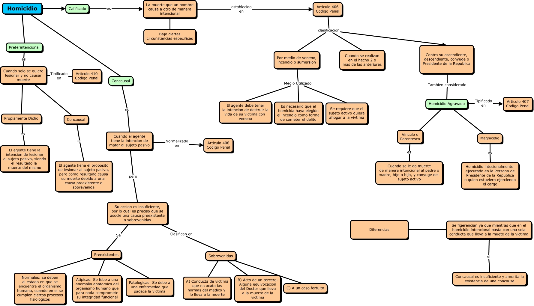 Homicidios Mapa Conceptual 2202